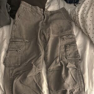 Men's Gray Cargo Pants